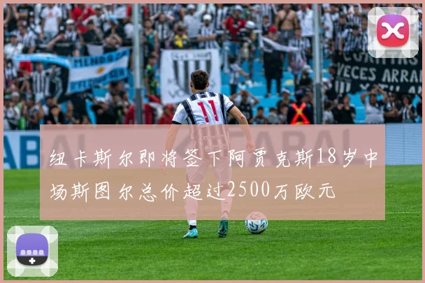 纽卡斯尔即将签下阿贾克斯18岁中场斯图尔总价超过2500万欧元